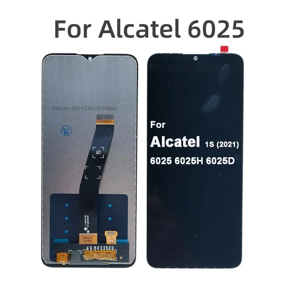 

Оригинальный ЖК-дисплей для Alcatel 1S 2021, ЖК-экран с дигитайзером для Alcatel 6025 6025H 6025D, запасные части для сборки