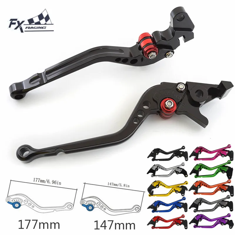 야마하 FZ1 FAZER FZ1 N SA NA FZ1000 S/N 2006 2007 2008 2009 2010-2015 용 조정 가능한 브레이크 클러치 레버, 짧고 긴 오토바이