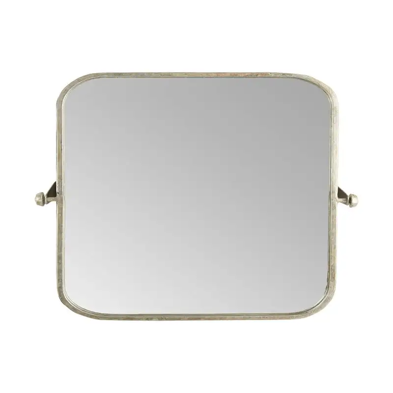

Metal Framed Pivoting Wall Mirror