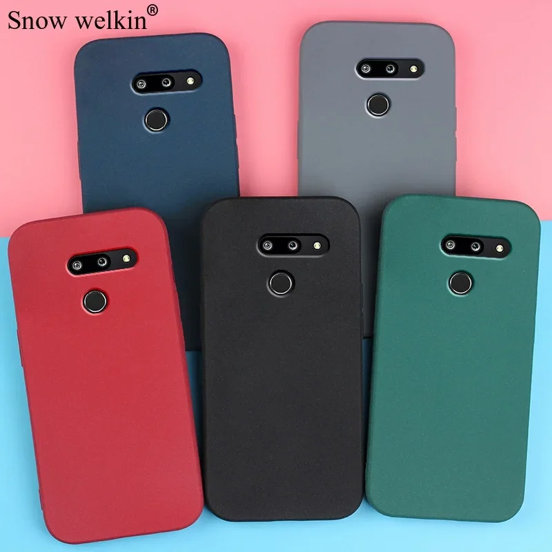 Sand Matte Soft Silicone Shockproof Anti-Slip Phone Case Cover