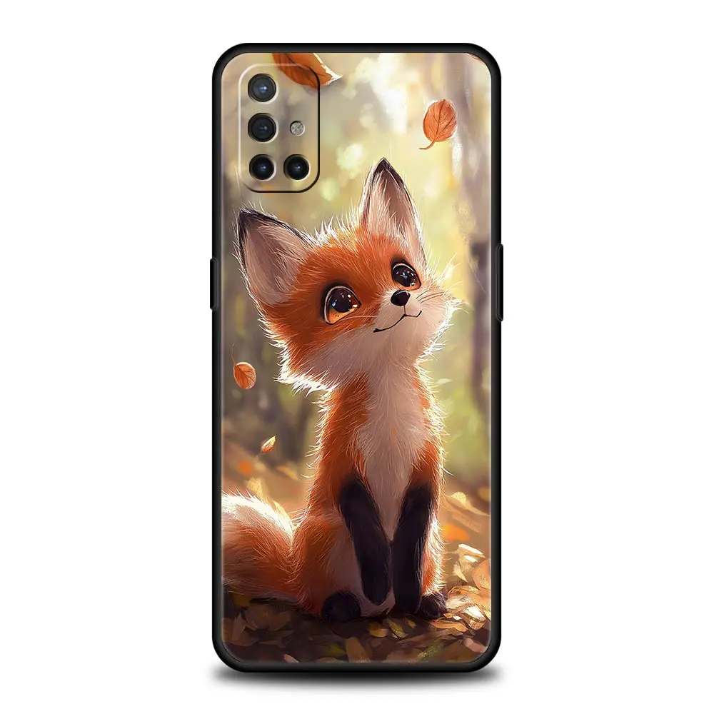 Red Fox Soft TPU Phone Case Cover | Vibrant Protective Design