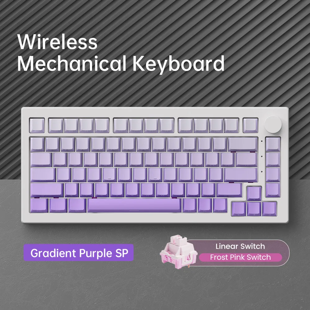 Akko 5075 V3 75% Mechanical Keyboard 8000/10000mAh 2.4GHz Wireless/ Wired thumbnail 2