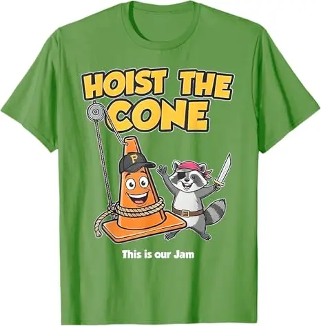 Hoist The Cone Lustiges Waschbär-Meme-T-Shirt Y2k Niedliche Ästhetische Kleidung Streetwear Persönlichkeit Herrenbekleidung Neuartiges Spruch-T-Shirt – Detail 6