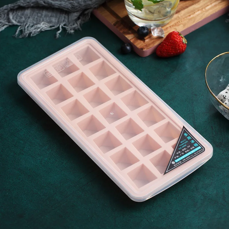  Ball Shaped multi-grid Ice Cube Tray (Pink): Home & Kitchen