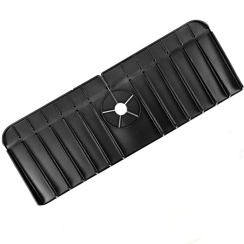 Faucet Drain Pad Silicone Faucet splash Kitchen sink drying Water block