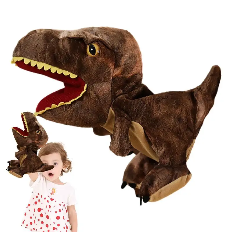 

Dinosaur Plush Hand Puppets Realistic Hand Puppets for Kids Adults Muppets Animal Hand Puppets for Adults