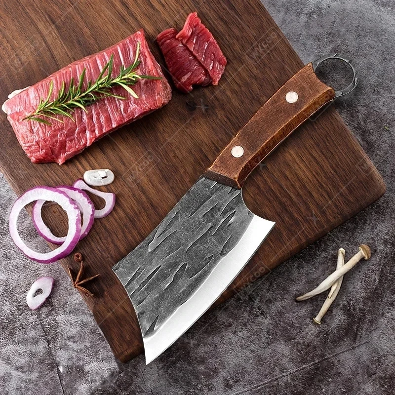 Kitchen Knife Boning Knife Chopper Fruit Peeler Meat Cleaver For Cooking BBQ Tool