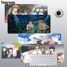 Fruits Basket Cute Gaming Player desk laptop Rubber Mouse Mat for large Edge Locking Speed Version Game Keyboard Pad