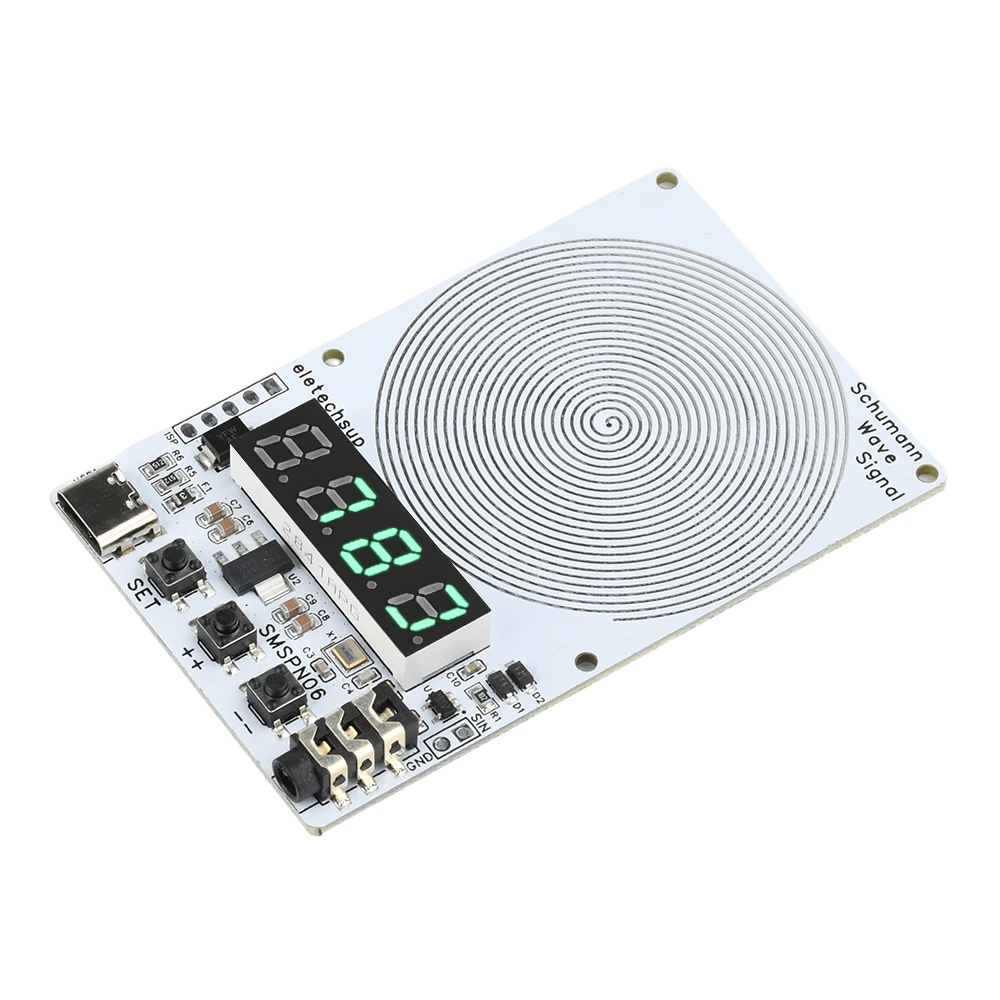 Description Picture 6 of item7.83Hz Schumann Wave Generator 0.01Hz~9999Hz Adjustable Frequency Sine Wave Signal Generators DC 5V USB TYPE-C Audio Resonator