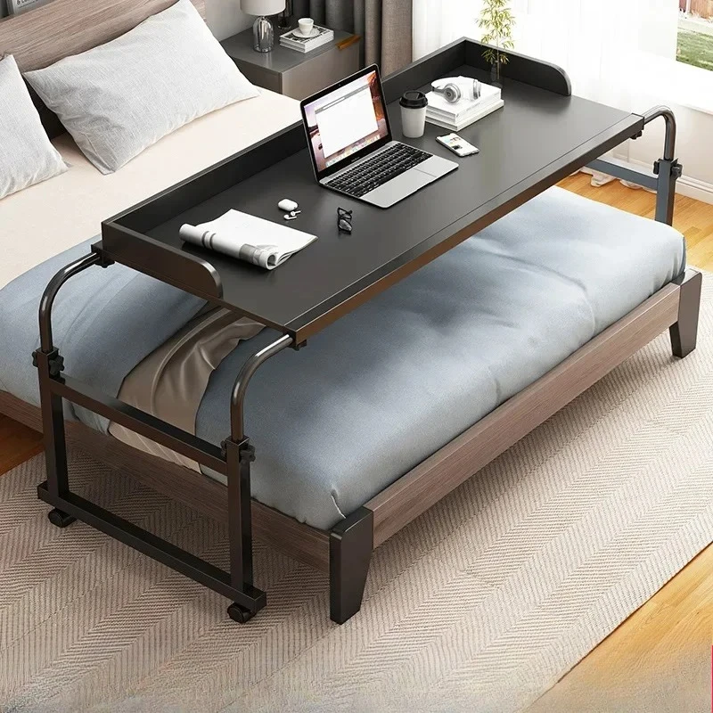 For Height Adjustable Rolling Table Computer Desk Home Office Writing Desk Notebook Table Top Desk Sofa Bed Across The Bed
