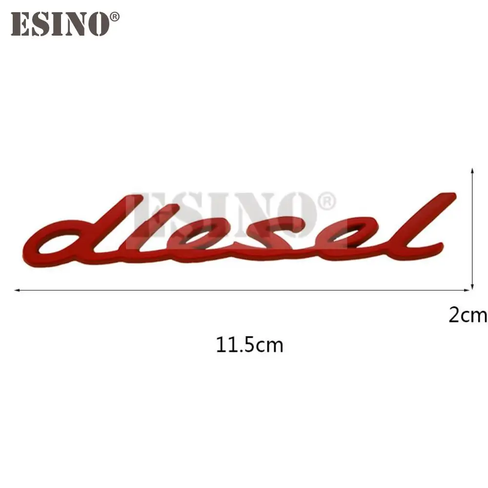 3D Chrome Metal Car Emblem Logo Badge with Adhesive