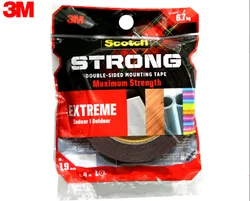 High - Strength Automotive Double - Sided Mounting Tape for Interior & Exterior Trim and Emblems (Extreme 19mmX4m)