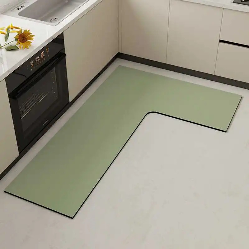 Сучасний кухонний килимок у стилі Ebay, стійкий до зношування, силіконовий, легкий у використанні вдома, вбираючий, протиковз...
