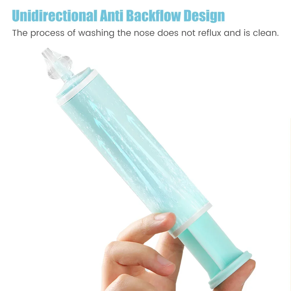 Nasal Irrigator Set 60ML Adult Children Nose Cleaner Needle Tube