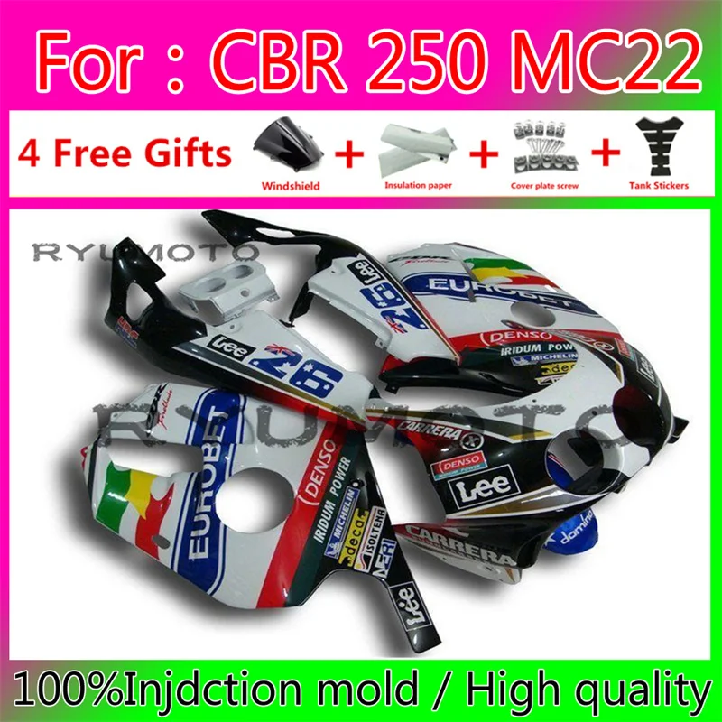 

New Motorcycle Fairings for Honda Cbr250rr 1990 - 1994 MC22 CBR250 RR 1993 Full Bodywork CBR 250 RR 1994 Fairing