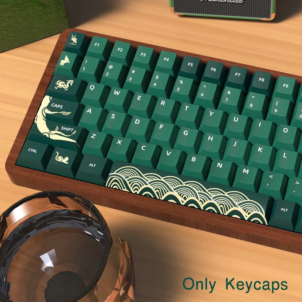 

Animal Forest Original Theme Keycaps Dye Sublimation PBT Keycap Cherry Profile For MX Switch GMK Custom Mechanical Keyboard key