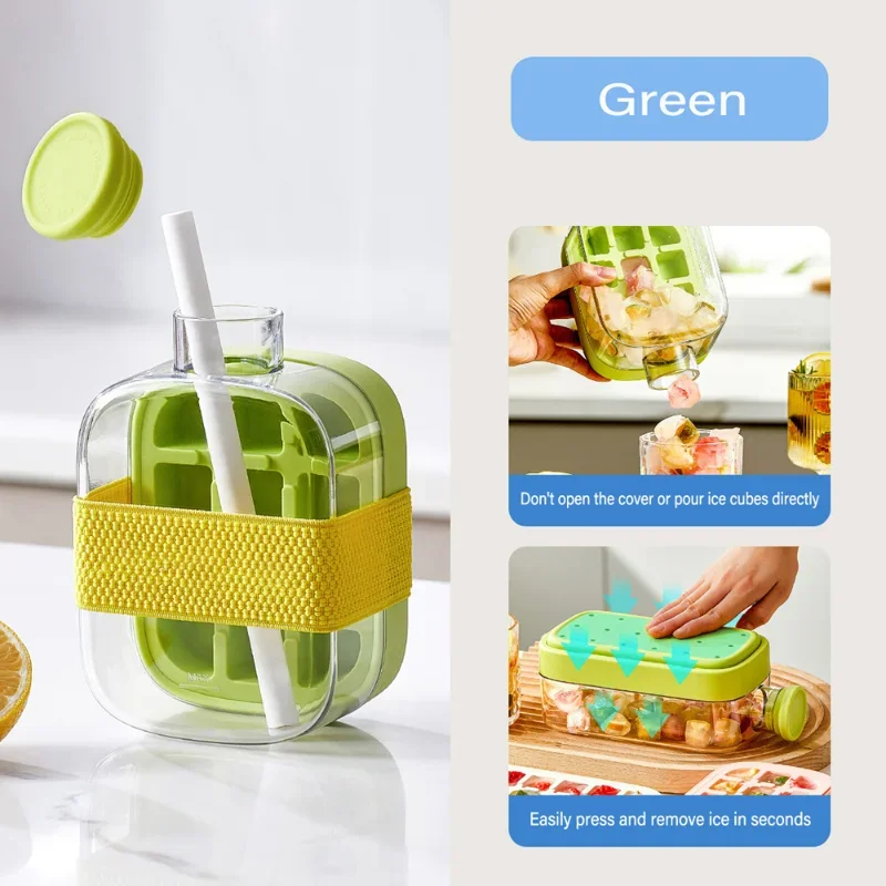 500/800ml Plastic Cup Transparent Lid Straw Food Grade Ice Kettle Water Bottle Tea Cup Juice Milk Water Drinkware
