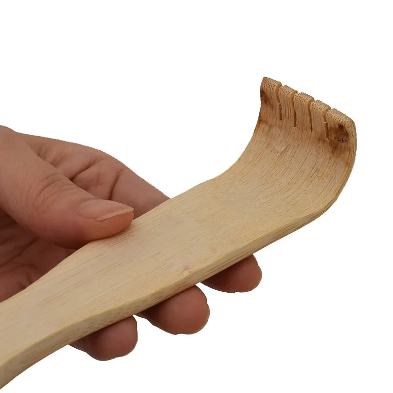 1PCS Bamboo Scratcher Does Not Ask People To Scratch The Back Scraper Lightweight Back Scratcher Home Massage Relaxation Tool bamboo back scratcher