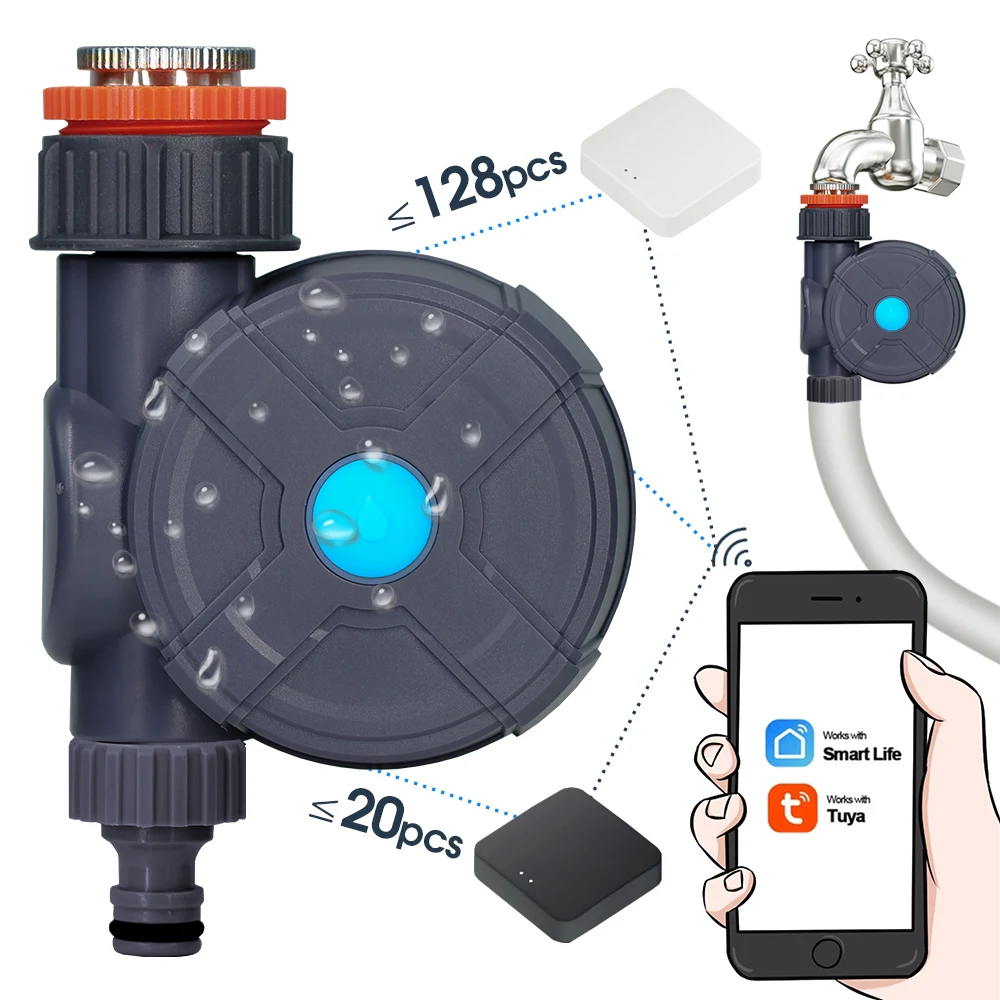 

Новые пульты дистанционного управления, Wi-Fi, Bluetooth-совместимый, садовый таймер для воды, шланг, система орошения, клапан, интеллектуальное приложение для телефона, автоматическое