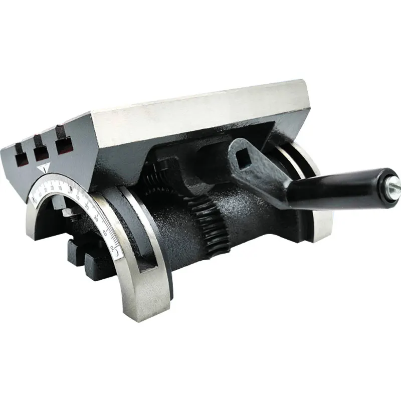 

JY-7 7-дюймовый угловой Рабочий стол для фрезерного станка, наклонный стол с регулируемым углом