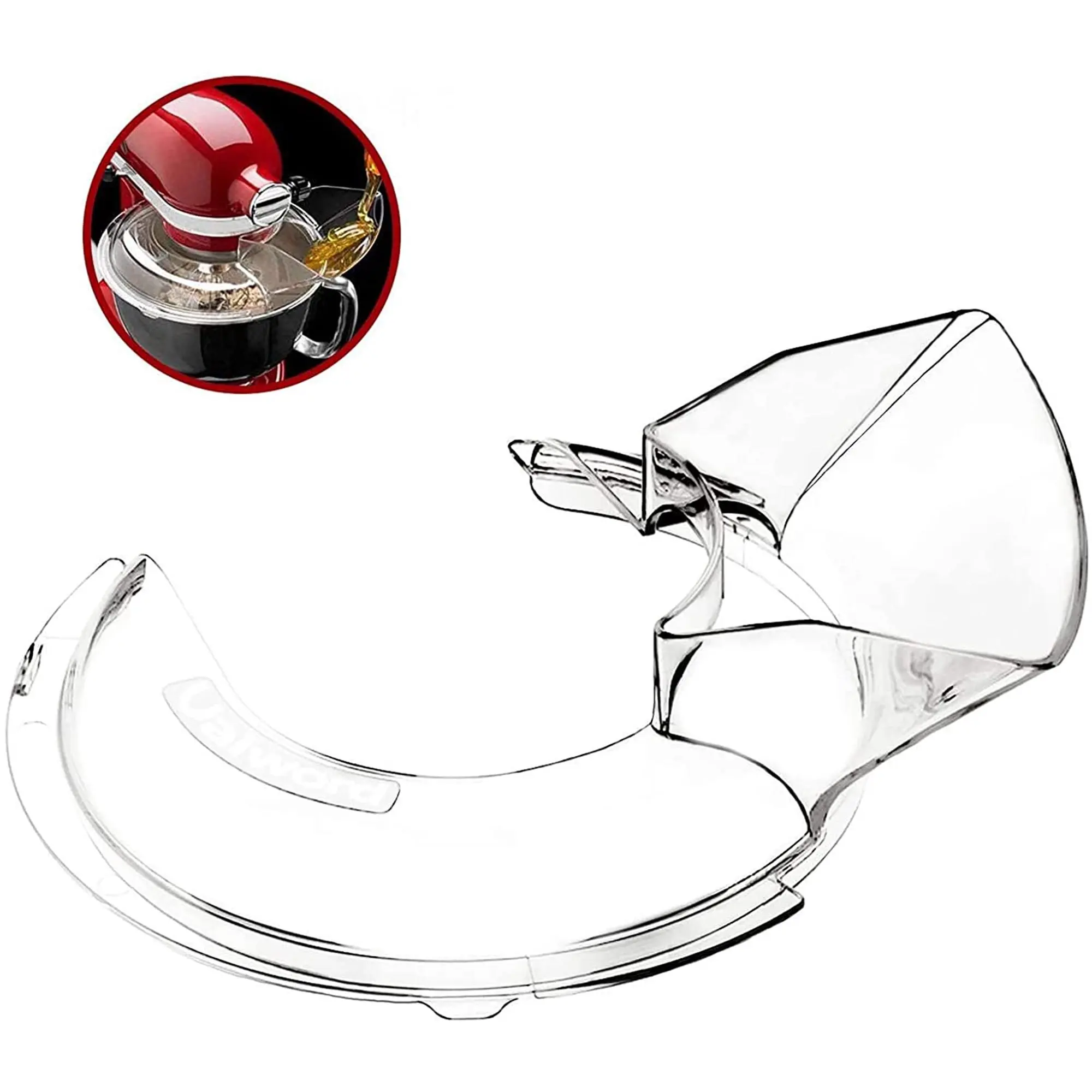 1Pcs Glass Bowl Cover Spare Replacement Parts With Pouring Spout For  Kitchenaid K5GB KSM5GB 5 Quart Tilt-Head Stand Mixers - AliExpress