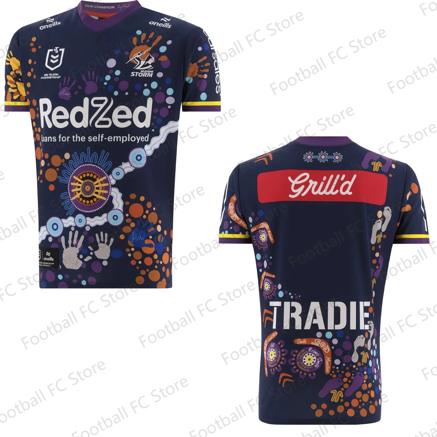 New Zealand Warriors Men's And Children's Sweatshirt Official Training Sweatshirt Adult And Children's Training Uniform training jersey