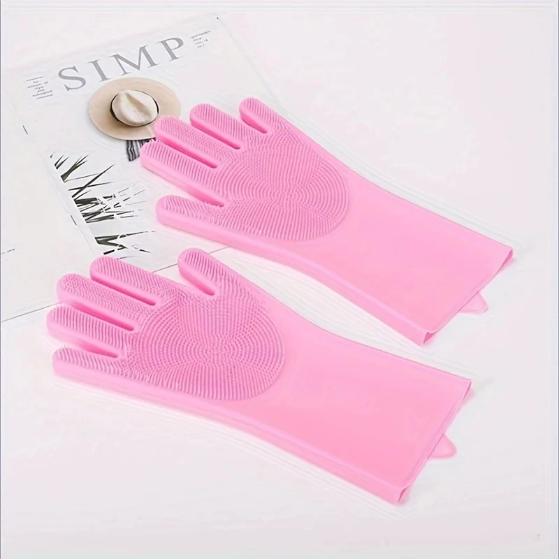 Eco Silicone Pet Grooming Gloves