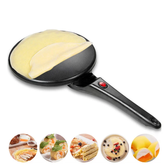 Crepiera, Padella per crepe, Macchina per pancake portatile - Piano cottura elettrico per crepe maker da 7,8 pollici con controllo automatico della temperatura per pancake tortillas Crepiera, Padella per crepe, Macchina per pancake portatile - Piano cottura elettrico per crepe maker da 7,8 pollici con controllo automatico della temperatura per pancake tortillas