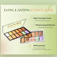 IMAGIC 12-Color Concealer Foundation Cream Covers Acne Marks Dark Circles Full Coverage Suit for All Skin Primer Makeup Cometics 2