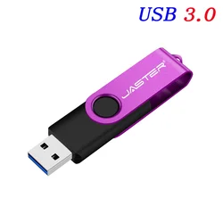 Colorful Rotatable USB 3.0 Flash Drive Collection - High - Speed Multi - Capacity Storage Solutions - 64 GB (PURPLE)