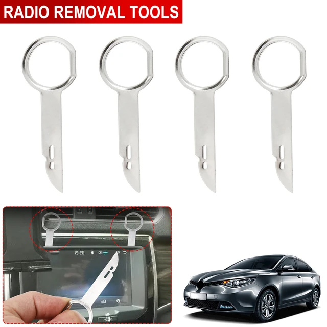 Outils d'extraction de Radio pour VW, 2 paires d'outils d