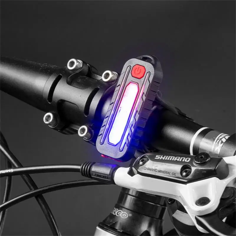 

Taillight 5 Levels Adjustable Mini Flashlight Multipurpose Waterproof Rechargeable Cycling Warning Lamp Bike Rear Light