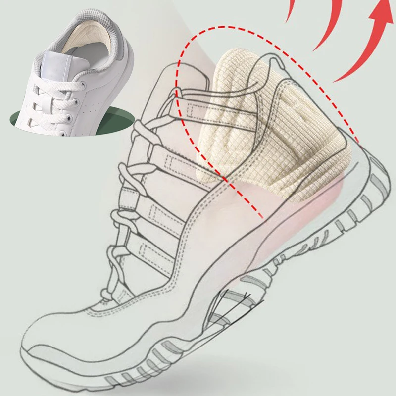 Sneaker shoe heel pads Heel Protector Back Sticker Sport Shoes Pads Adjustable Antiwear Feet Pad Cushion 1 2 3 Pairs