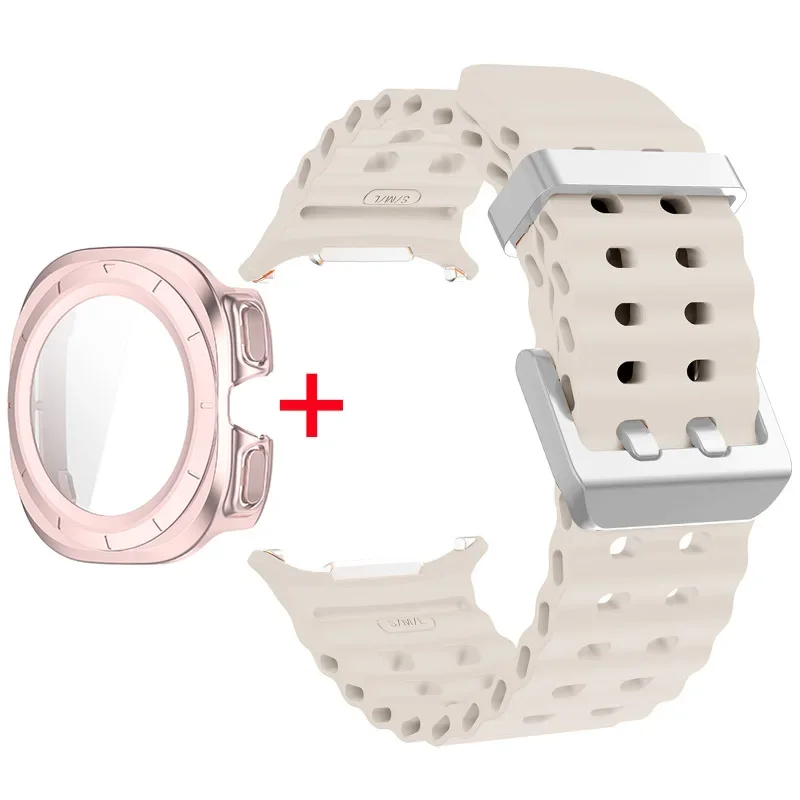 Ultimate 2-in-1 Watch Protection & Style Set with Strap, Case, and Screen Protector