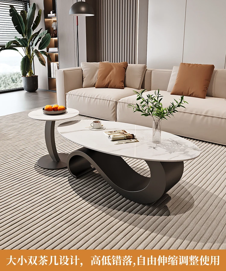 Cheap Modern Coffee Table Industrial Luxury Designer Minimalist Coffee Table Aesthetic Standing Wood Couchtisch Home Furniture