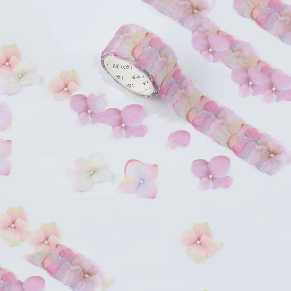 200pcsPerRollFlowerPetalsTapeWashiDIYStationerySticker