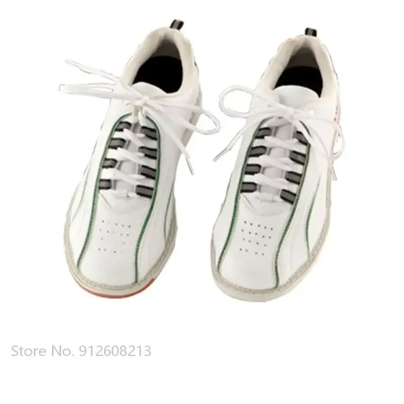Professional Bowling Shoes for Women Men Skidproof Sole Sports Sneakers Breathable Unisex Bowling Trainers High Quality Footwear