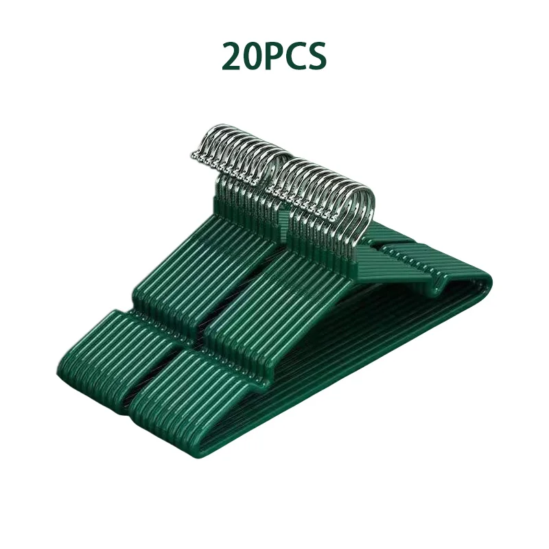 10/20pcs Clothes Hangers With Non-slip Design Traceless Clothes Racks Rust Prevention Sturdy Heavy Duty Coat Durable Hangers clothes hangers