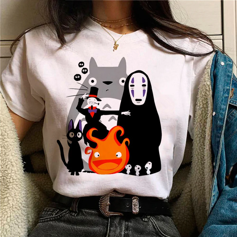 

Japanese Anime t-shirts women summer comic Japanese t-shirts girl streetwear clothing