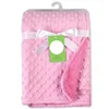 Newborn Baby Warm Blankets Fleece Thermal Soft Stroller Sleep Cover Cartoon Beanie Infant Bedding Swaddle Wrap Kids Bath Towel 5
