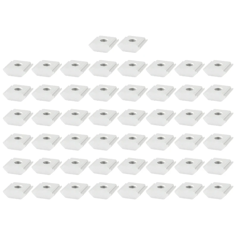 

Solar Panel Mounting Bracket End Mid Clamp T-Blocks Square Nuts M8 T-Sliding Nut Drop Shipping