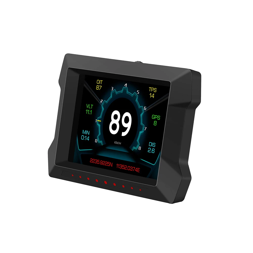  ÷ OBD2 + GPS Ʈ ڵ HUD    Ÿ º ǻ ÷  溸,   ⸧ µ