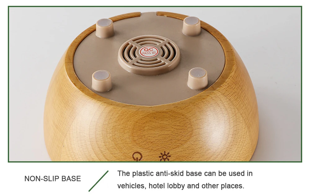 Aroma Diffuser With Essential Oil Atomiser And 7 Colour Lights_voghion.com