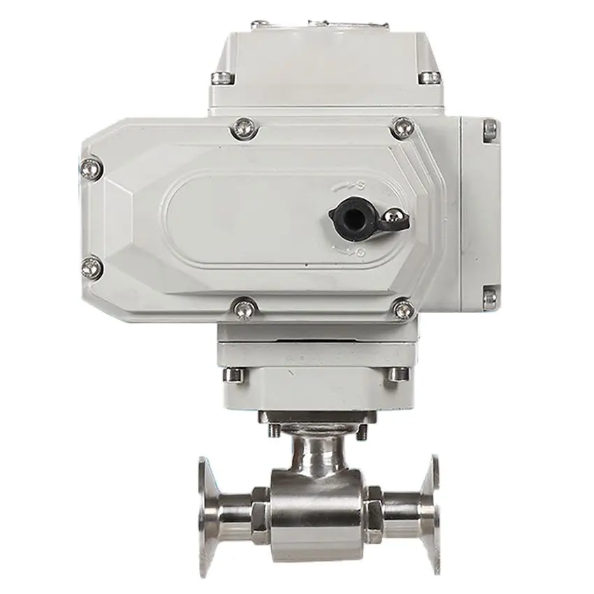 

Санитарный Электрический шаровой кран из нержавеющей стали быстрого подключения, 19 мм, 220 В, 110 В, 12 В, 24 В, быстроразъемный шаровой кран с зажимом