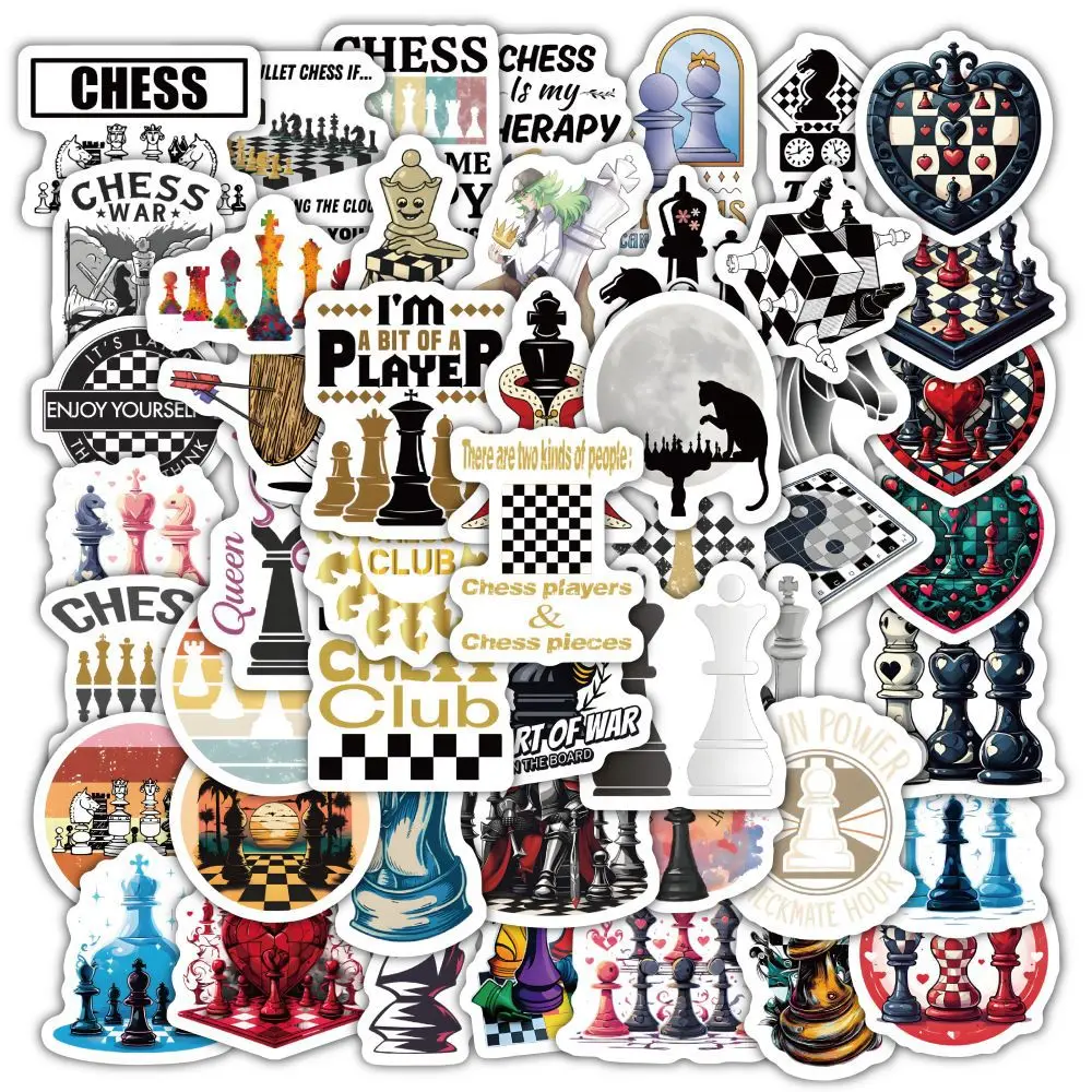 60 Decorative Chess Stickers