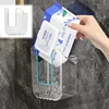 Bathroom Non Perforated Wall Mounted Wet Tissue Storage Box with Large Opening and Strong Load-bearing Capacity 1