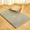 Cat Litter Mat 4 Size Large Honeycomb Double Layer Litter Trapping Non Slip Waterproof Urine Proof Cat Litter Box Kitten Beige