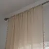 Window Drape  Exquisite   Sheer Curtain Boho Tassels Crochet Knitting Window Drape 6