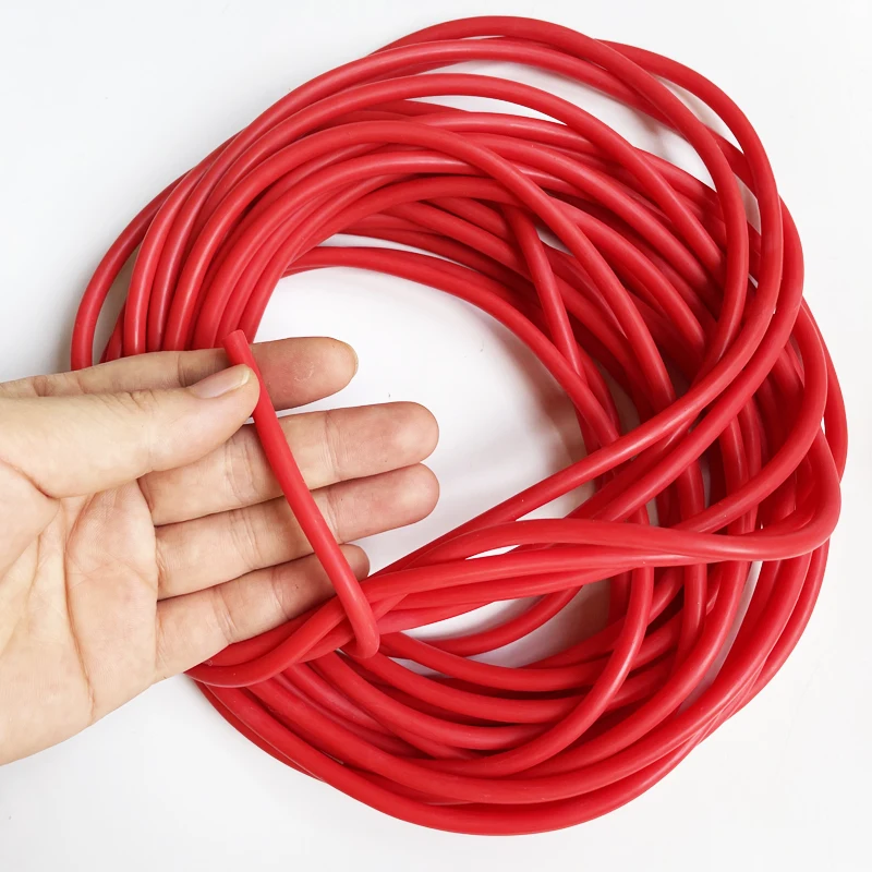 Red pipe 0.5/1/3/5m sports High elastic pipe fittings Diameter 2mmX5mm ...