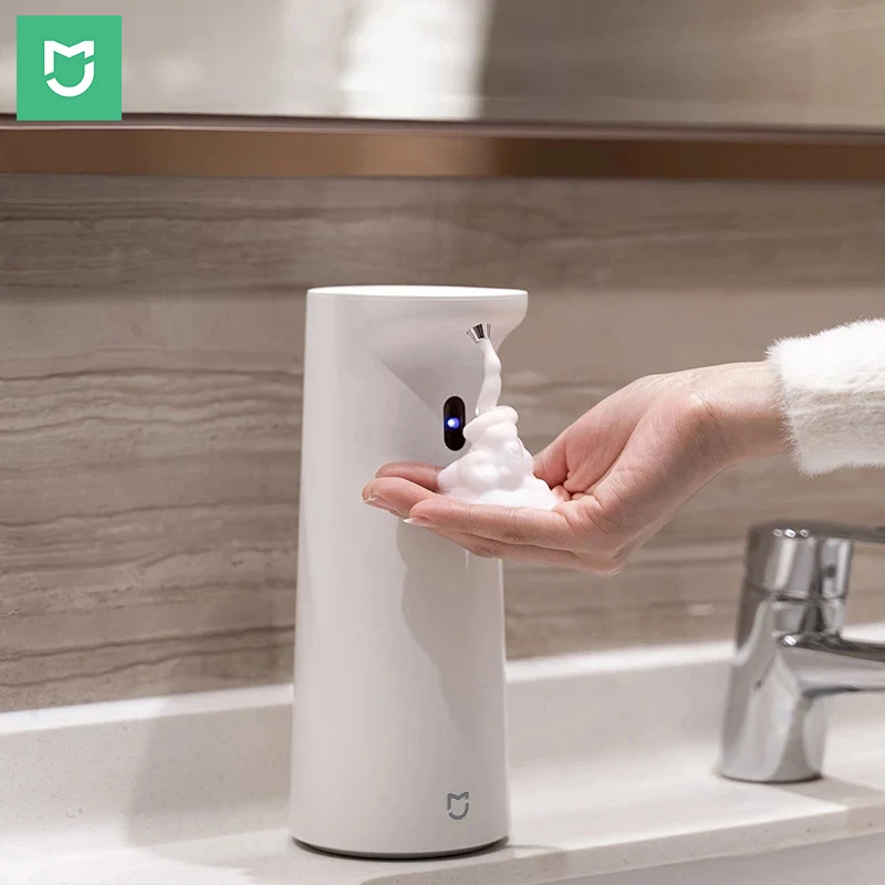 

NEW Mijia Hand Washing Automatic Induction Foam Soap Dispenser Infrared Smart Hand Sanitizer Machine for Bathroom Washroom